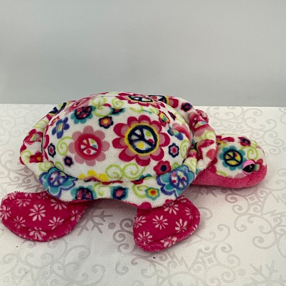 Colorful Douglas Cuddle Toy Peace Turtle Plush Kids #4223 - Picture 2 of 4
